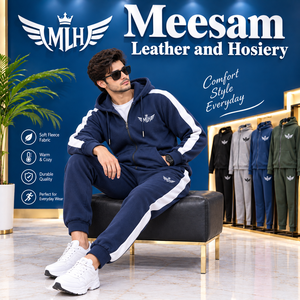 Ensemble de survêtement : Sweat à capuche zippé et pantalon rayé décontracté pour l'automne, en tissu molletonné respirant - Product Image 4