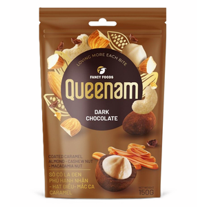 Dragées au chocolat noir 150g, best-seller direct usine, enrobées de caramel, amandes, noix de cajou, noix de macadamia, certifiées HALAL, OEM/ODM - Product Image 1
