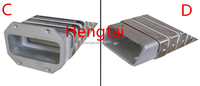 DGT Flexible porte-câble conduit chaîne fermé Type conduit bouclier traînée matériau de Construction en plastique avec composant de moteur de base