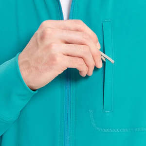 Blouse d'hôpital à manches longues, coupe confortable, veste médicale professionnelle pour infirmières, médecins, personnel de laboratoire - Product Image 5