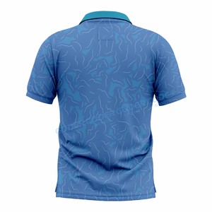 Vêtements de sport de qualité supérieure, logo personnalisé OEM, vêtements de pêche, polos, 100% polyester et élasthanne, nouvelle impression par sublimation - Product Image 5