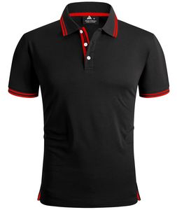Chemise Homme Violette à Manches Courtes Couleur Unie Tissu Tricoté Coupe Droite Boutons 100% Coton Infroissable Logo Avant - Product Image 1