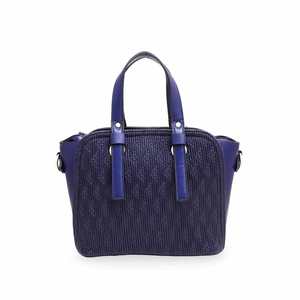 Blue Luxury Leather Clutch Handbag P55587 Soft <b>Square</b> Flap with Chain Decoration Casual and Evening Purse for Daily Use - Product Image 1