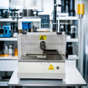 Charpy Izod Impact Test Monster <span class=keywords><strong>Cutter</strong></span> Plastic Inkepingsapparatuur Elektrische V Inkeping Machine Hoge Precisie Laboratoriumspecimen Maker - Product Image 6