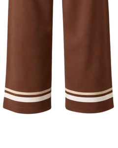 Brown Wide Leg Pants Women Casual High Waist <b>Drawstring</b> <b>Trousers</b> Loose Fit Straight Pants Comfortable Lounge Wear Fashion - Product Image 6