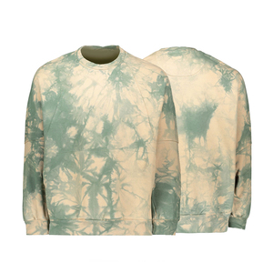 เสื้อสเวตเชิ้ตผู้ชายคุณภาพสูง แห้งเร็ว ลายมัดย้อม ปักลาย คอกลม โลโก้สั่งทำได้ ขายส่ง ระบายอากาศได้ดี ผ้าถัก - Product Image 4