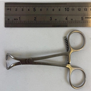 Pinces de réduction osseuses pointues de petite taille Jamso Industries, à dents, pour la chirurgie orthopédique, en acier inoxydable, certifiées CE - Product Image 2