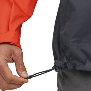 Unisex Hooded Color Blocking <b>Waterproof</b> Raincoat Casual Outdoor <b>Jacket</b> Polyester/Nylon Zipper Closure Autumn Wear - Product Image 6