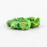 Cristaux bruts de turquoise verte naturelle rare, pierres précieuses en vrac pour la fabrication de bijoux, pierre de guérison, haute qualité, changement de couleur, AA+, coupe fantaisie