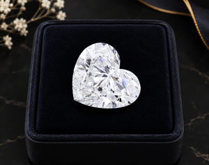 Diamante Cultivado en Laboratorio, Corte Corazón, CVD, Forma de Corazón, 8.99, Color E, Claridad VVS2, Diamante Sintético CVD para Joyería Fina - Product Image 3