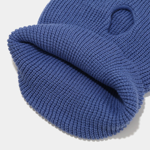 Masque de ski en polyester 100% tricoté à double couche avec logo personnalisé, 3 trous, balaclava, couvre-visage complet, chaud pour l'hiver et les températures froides - Product Image 6