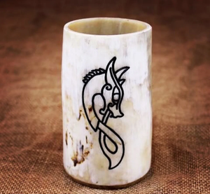 Las Mejores Tazas de Chupito Hechas a Mano de Cuerno de Búfalo Pulido Ecológico, Tazas Vikingas de Cuerno de Vaca/Bovino Hechas a Mano para Fiestas y Brindis - Product Image 6