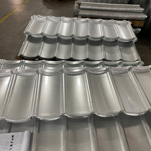 Precio al por mayor, teja metálica recubierta de piedra <span class=keywords><strong>Tudor</strong></span> gris oscuro, uso al aire libre, teja galvanizada para África, casa de autoconstrucción - Product Image 4
