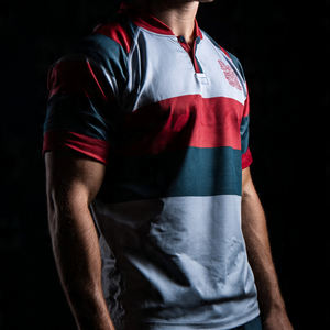 Maillots de rugby pour toutes les équipes, 100% polyester, maillots de football, polos de rugby, hauts de rugby vintage, 100% polyester, personnalisables - Product Image 3
