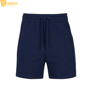 Shorts en coton French Terry pour homme avec logo personnalisé, de haute qualité, épais, décontractés, coupe slim, pour la gym et le jogging - Product Image 2