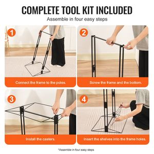 Espositore per Asciugatura di Arte e Pittura 20 X 17 X 30 Pollici con 50 Ripiani Rimovibili, Base Stabile in Acciaio al Carbonio - Product Image 6