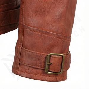 Chaqueta de Motociclista de Cuero Genuino para Hombre de la Mejor Calidad, Nueva Colección de Invierno, Chaquetas de Motocicleta con Protecciones Desmontables Personalizadas - Product Image 6