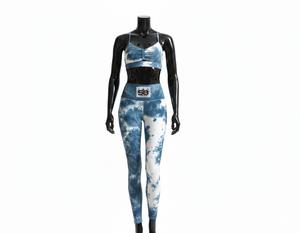 women yoga set best quality sublimation and fabric - Product Image 2