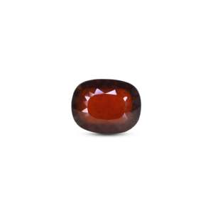 8.5 Carat Hessonite Gomed Loose Gemstone Oval Cushion Cut 12mm for Fine Jewelry - Product Image 1