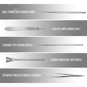 ชุดอุปกรณ์ผ่าตัดไฟฟ้าสำหรับนักศึกษาแพทย์ พร้อมเครื่องมือผ่าตัดสแตนเลสและกระเป๋าสำหรับใช้ในโรงพยาบาล ราคาประหยัด - Product Image 5