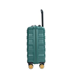 Bagaglio a mano con guscio rigido verde scuro 18.5 \ "omologato TSA borsa adatta alla compagnia aerea - Product Image 5