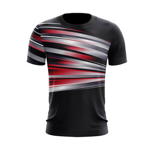 เสื้อยืดพรีเมียมแบบซับลิเมชั่น สกรีนโลโก้ตามสั่ง โรงงานรับผลิตแบบ OEM/ODM ราคาโรงงาน เสื้อผ้าระบายอากาศได้ดี ทนทาน คุณภาพสูง - Product Image 4