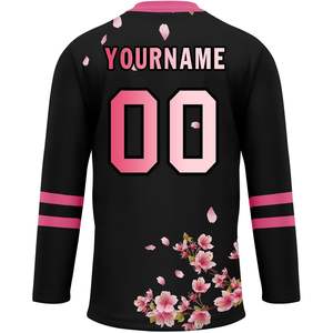 2025 Maillot de hockey personnalisé pour adultes et jeunes Maillots d'entraînement de hockey sur gazon et sur glace personnalisés pour une utilisation en équipe - Product Image 6