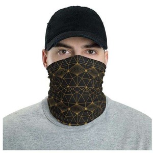 Bandana en polyester imprimé par sublimation personnalisée, foulard carré multi-usages, couvre-visage respirant pour le cyclisme - Product Image 1