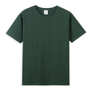 T-shirts de fitness pour hommes en coton épais, coupe oversize, 100 % imprimés en relief avec logo personnalisé, longueur longue, haute qualité - Product Image 6