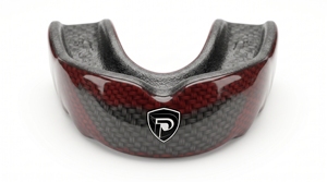 Protège-dents DUMELA INTERNATIONAL rouge et noir camouflage en caoutchouc souple pour entraînement de boxe, unisexe adulte, ajustement personnalisé, protection complète des dents - Product Image 3