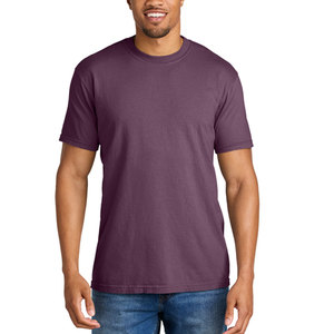 Camisetas de Hombre de Color Sólido, Personalizadas para el Verano, de Alta Calidad, 240 g/m², Algodón Grueso, con Etiqueta Privada - Product Image 5