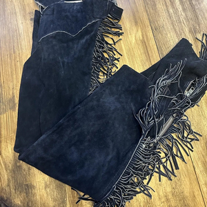 Custom Made Suede Leather <b>Chaps</b> Straight Belt Best Quality Black Equestrian Product Horse <b>Riding</b> Equipment <b>Chaps</b> - Product Image 4