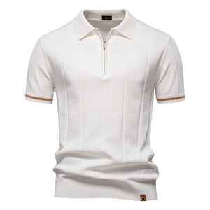 Chemise décontractée unisexe à manches courtes de haute qualité, respirante, confortable, design unique, anti-plis, en polyester/coton - Product Image 1