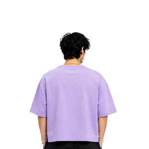 เสื้อยืดทรงบ็อกซี่ผู้ชายขายส่ง ผ้าคอตตอนพรีเมียมเนื้อหนา ทรงหลวม แขนสั้น รับทำโลโก้ตามสั่ง OEM ODM เสื้อผ้าแบรนด์ส่วนตัว - Product Image 3