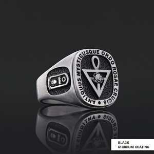 Bague BOJ RCJ 007 personnalisée en argent et diamant, bague de diplôme universitaire unisexe, cadeau pour les occasions de fête, prix bas - Product Image 5