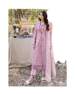 Brodé pelouse Collection fête mariage chemise robe nouveau manches longues pakistanais Shalwar Kameez indien chemise robe femmes - Product Image 1