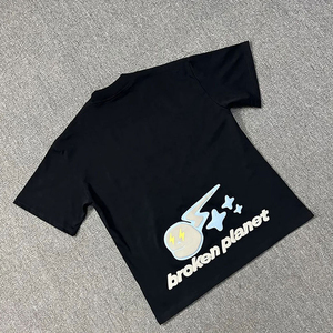 เสื้อยืดพิมพ์ลายพัฟฟ์ผู้ชาย ระบายอากาศได้ดี ปรับแต่งได้ตามต้องการ แฟชั่นใหม่ ขายดี ราคาส่ง คุณภาพพรีเมียม - Product Image 4