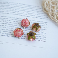 Mini-rose véritable préservée, fleurs séchées recouvertes de résine pour l'artisanat DIY, décoration de mariage et de la Saint-Valentin, écologique et durable