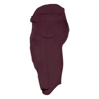 Pantalon de football américain marron, tissu haute élasticité et anti-humidité avec protection intégrée des cuisses, des hanches et du coccyx