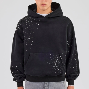 Sudadera con Capucha Personalizada al por Mayor, Estilo Vintage, Efecto Deslavado, 100% Algodón, Secado Rápido, Transpirable y Ligera - Product Image 3