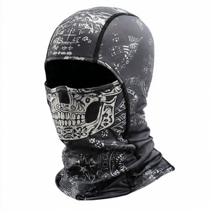 Balaclava personnalisée par sublimation - Respirante, imperméable, 100% polyester, pour le cyclisme, le ski et la moto en extérieur - Product Image 6