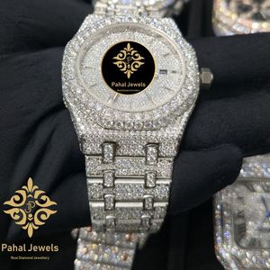 นาฬิกาเพชรหรู Pahal Jewels ตัวเรือนสแตนเลสทรงกลม 36 มม. ระบบอนาล็อก ควอตซ์ แฟชั่นสำหรับทุกเพศ - Product Image 4