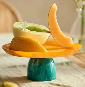 Soporte para Pastel de Resina de Diseño Moderno y en Tendencia, Plato de Epoxi de Diseño Único, Más Vendido al por Mayor, Herramienta Decorativa Hecha a Mano, Apto para Lavavajillas - Product Image 3