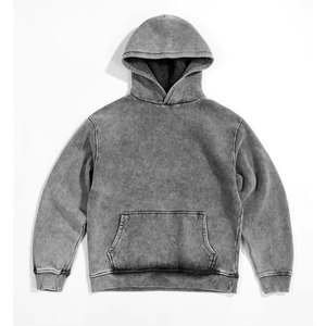 Sweat à capuche d'hiver au design élégant, 100% coton, coupe classique, haute qualité, respirant pour hommes - Product Image 1