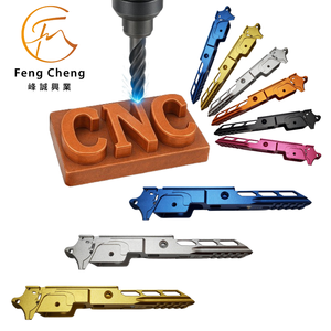รับผลิตชิ้นส่วนอะลูมิเนียม 6061-T6 และสแตนเลสแบบกำหนดเองด้วยเครื่อง CNC สำหรับชิ้นส่วนปืนของเล่นรุ่น Tokyo Marui - ด้ามจับและตัวครอบ - Product Image 2