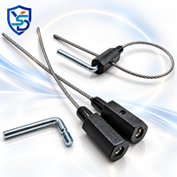 Sceau de sécurité YSD avec câble en acier pour systèmes de protection des conteneurs et des marchandises