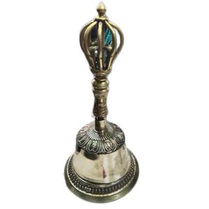 อุปกรณ์ตกแต่งรูปกระดิ่งและรูปปั้นทองสัมฤทธิ์สำหรับสวดมนต์และของขวัญแบบพิมพ์ลายสไตล์ทางศาสนา - Product Image 2