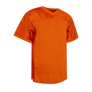 เสื้อฟุตบอลอเมริกันดีไซน์ล่าสุด แบบใหม่ 100% โพลีเอสเตอร์ แห้งเร็ว ระบายอากาศได้ดี รับสกรีนชื่อทีม ขายส่ง - Product Image 3