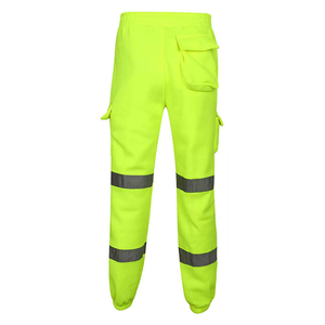 Pantalons de travail de sécurité de haute qualité pour hommes, pantalons de travail robustes avec poches cargo, uniforme de chantier, pantalons de sécurité pour le travail - Product Image 4