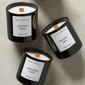 Bougie parfumée de luxe pour homme, verre noir mat, cire de soja naturelle, écologique, minimaliste, aromathérapie, cadeau haut de gamme, Ramadan, Diwali - Product Image 5